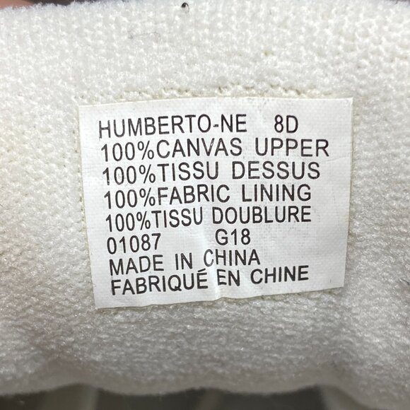 Polo Ralph Lauren 8d Gray Canvas Humberto Shoes 8D Men's Casual Sneakers - Picture 9 of 9